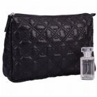 Quilted toiletry bags